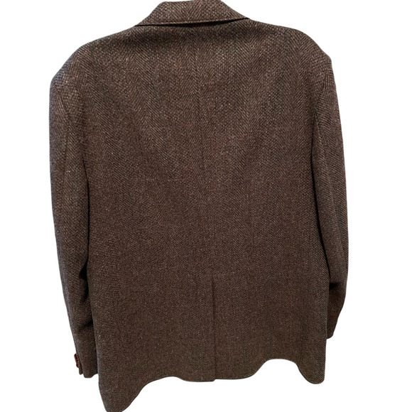 Vintage WFF by Farah Brown Pure Wool Blazer Sports Coat, Size 44R - Picture 2 of 7